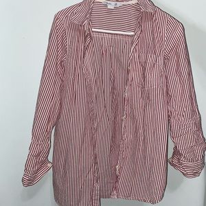 Striped tunic top